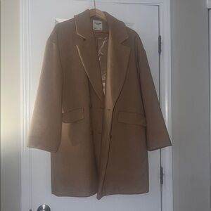 Abercrombie & Fitch Beige Coat